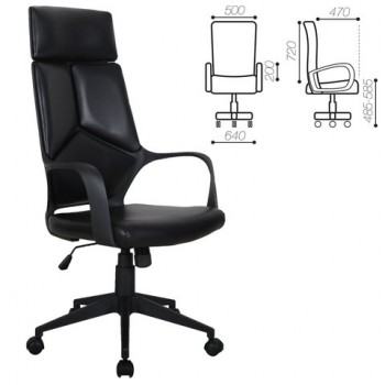 Кресло офисное BRABIX Prime EX-515 (экокожа) в Толмачёво - tolmachyovo.mebel54.com | фото