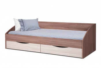 Кровать одинарная "Фея-3" (симметричная) в Толмачёво - tolmachyovo.mebel54.com | фото