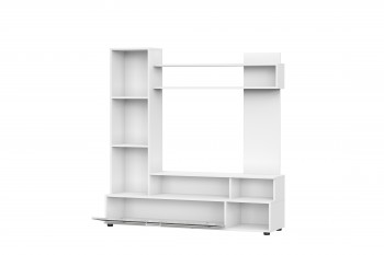 Мебель для гостиной "МГС 9" Белый / Цемент светлый в Толмачёво - tolmachyovo.mebel54.com | фото
