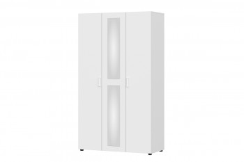 Модульная система "Токио" Шкаф трехстворчатый Белый текстурныйный в Толмачёво - tolmachyovo.mebel54.com | фото