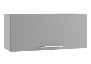 Норд ШВГ 800 Шкаф верхний горизонтальный (Камень беж/корпус Белый) в Толмачёво - tolmachyovo.mebel54.com | фото