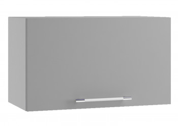 Ройс ПГ 600 Шкаф верхний горизонтальный (Графит софт/корпус Серый) в Толмачёво - tolmachyovo.mebel54.com | фото